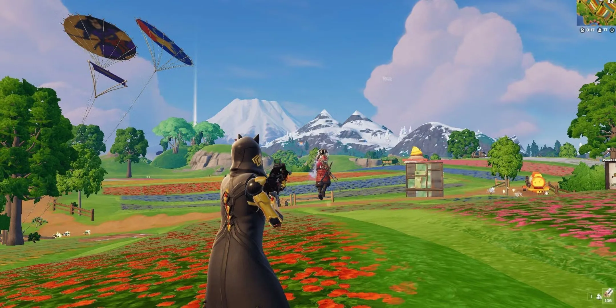 Hình ảnh promo Fortnite với nhân vật Shogun