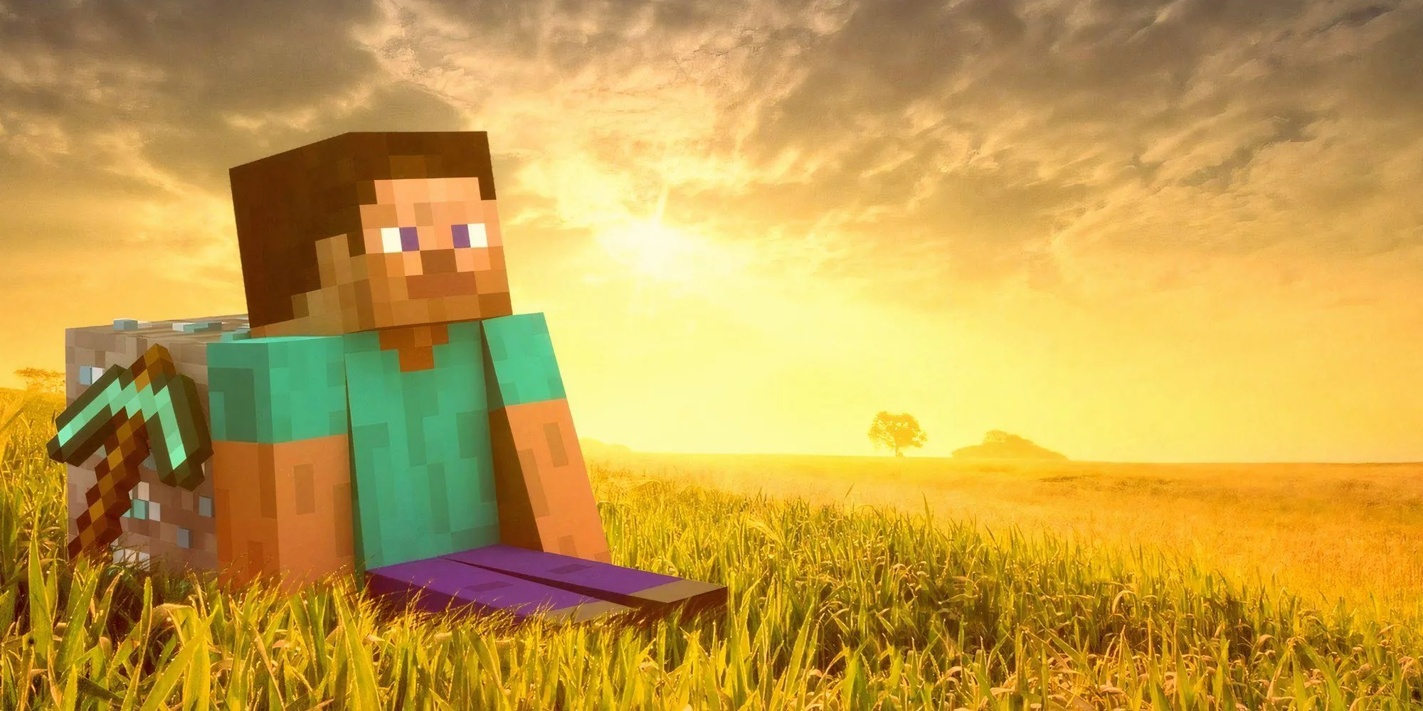 Hình ảnh Steve cổ điển trong Minecraft gợi nhiều hoài niệm