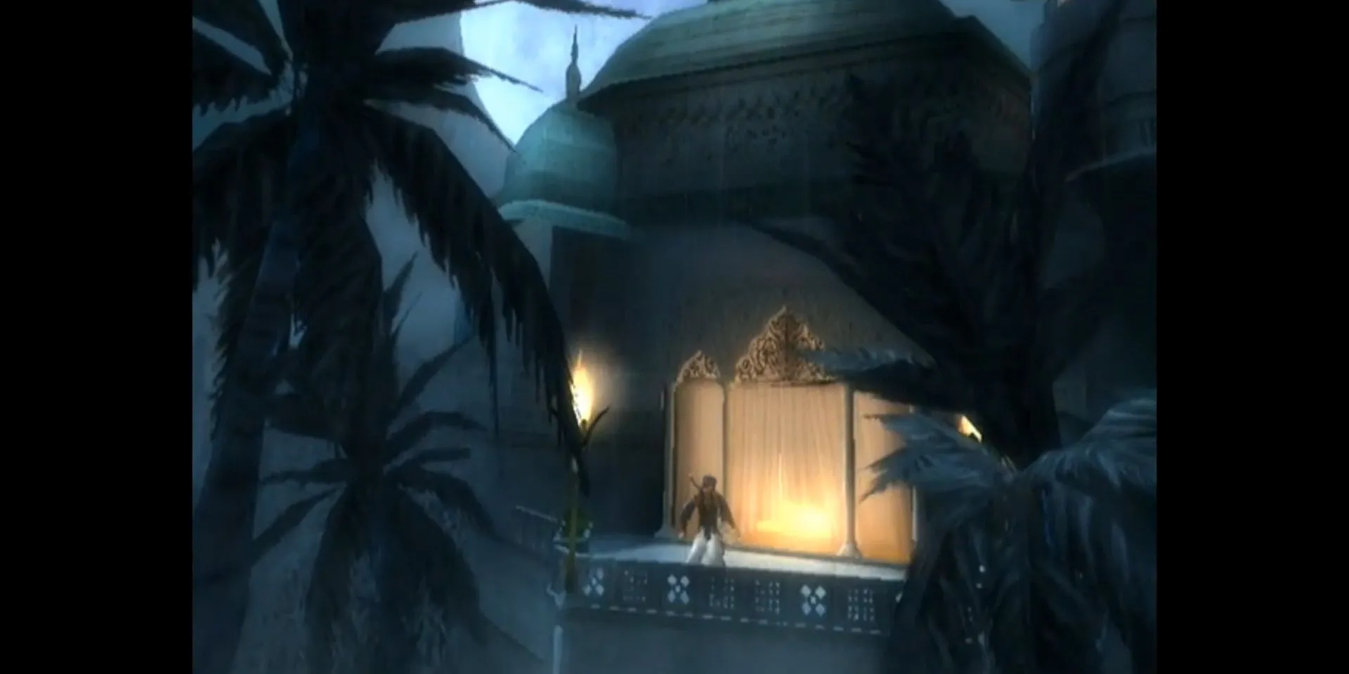 Hoàng tử Ba Tư kể chuyện cho Farah trong Prince of Persia: The Sands of Time