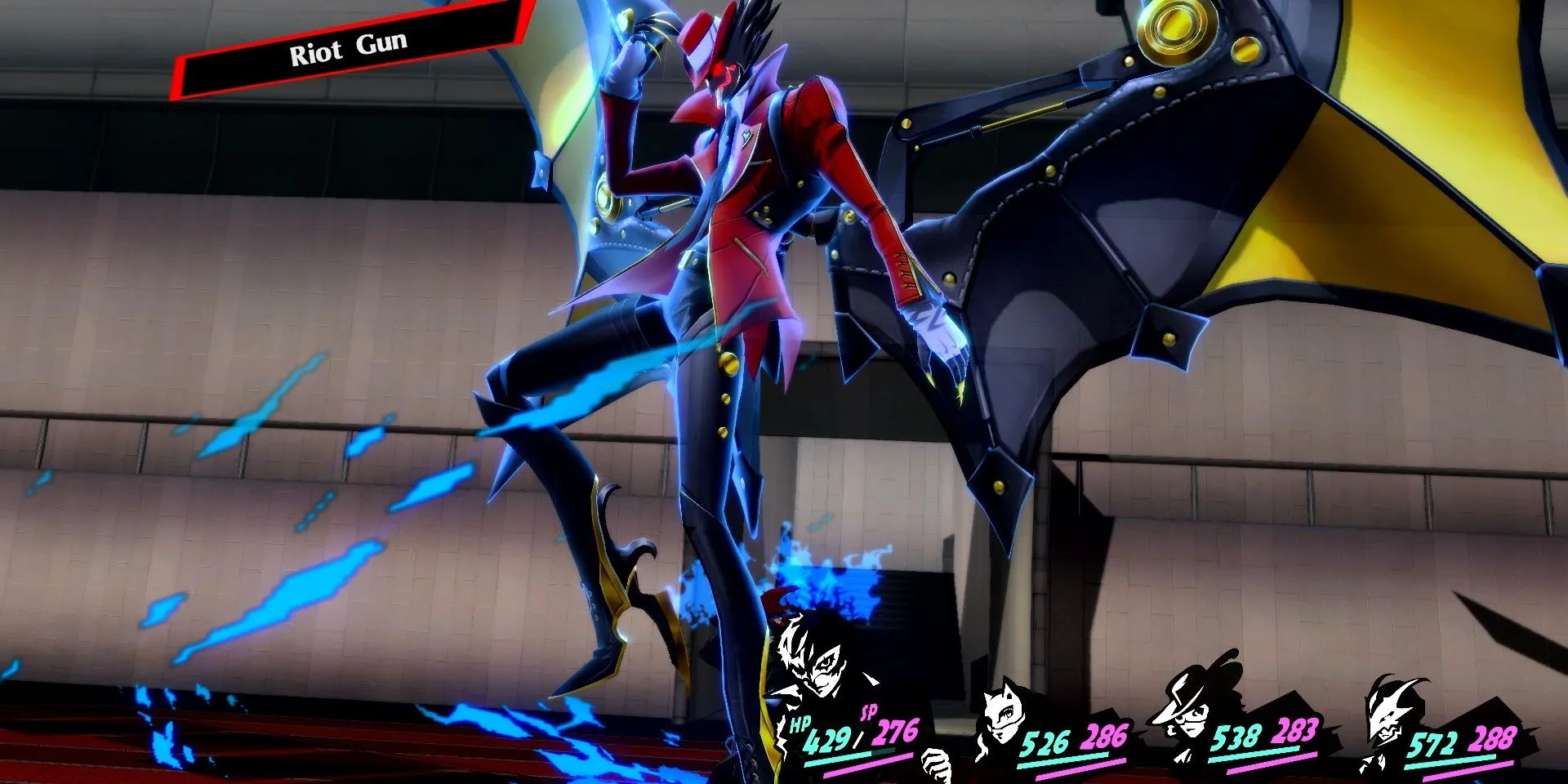 Joker triệu hồi Raoul trong Persona 5 Royal