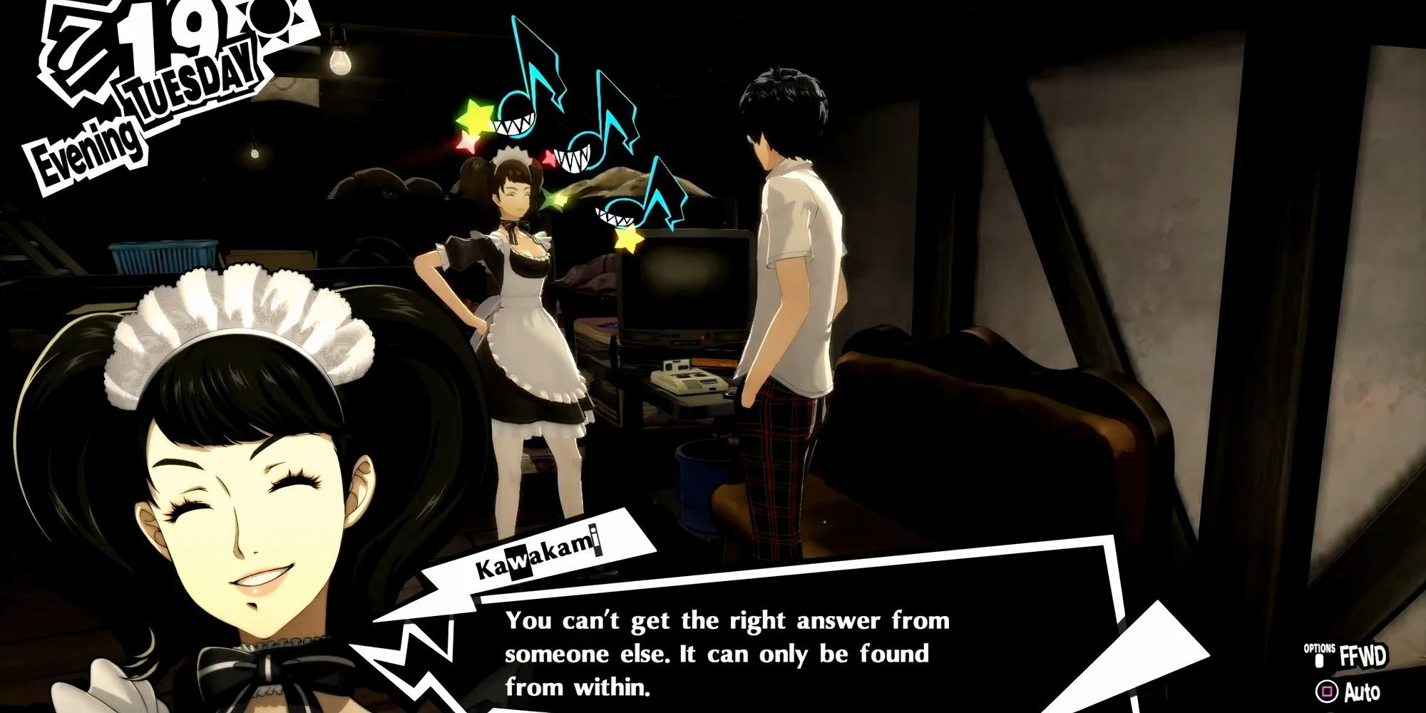 Kawakami quyết định bỏ công việc làm người hầu trong Persona 5 Royal