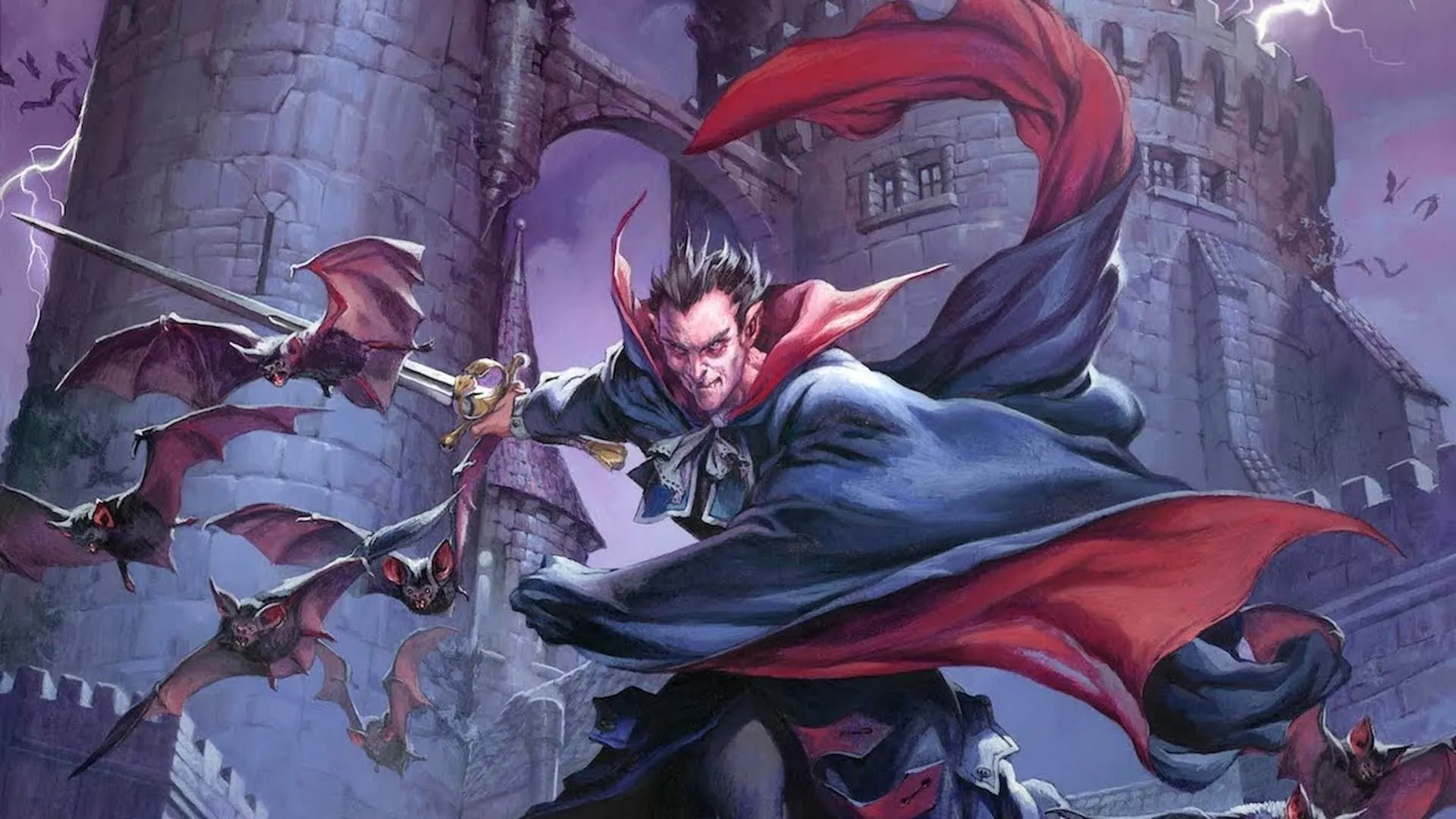 Lâu đài Ravenloft u ám, bối cảnh kinh điển của Dungeons &amp; Dragons gắn liền với Strahd von Zarovich