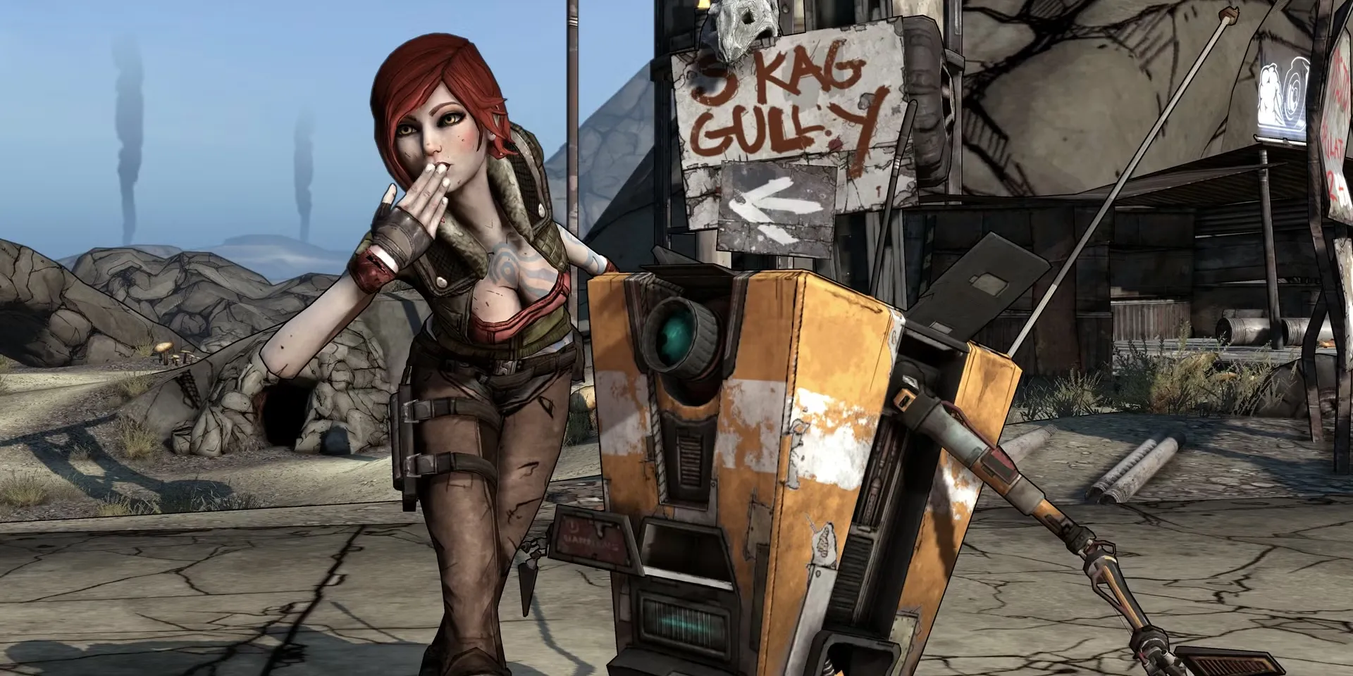 Lilith và Claptrap, hai nhân vật biểu tượng của dòng game Borderlands