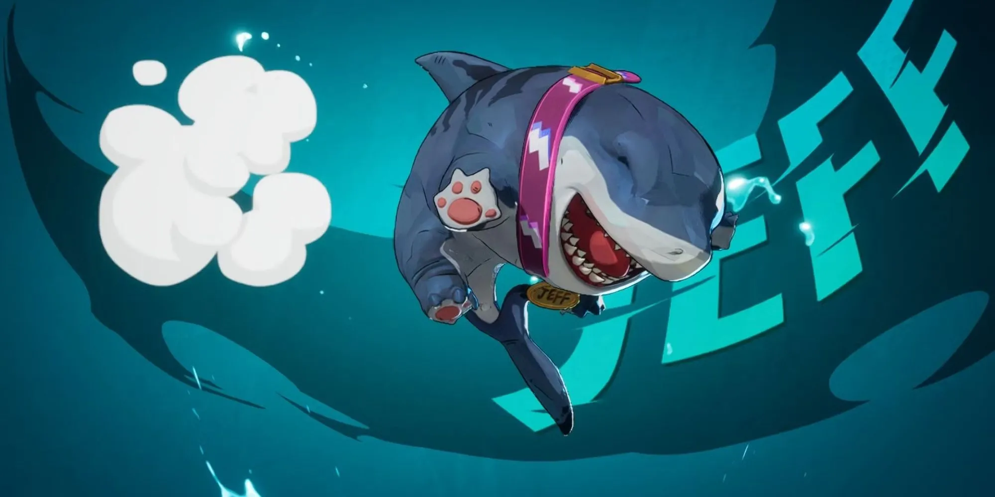Linh vật Jeff the Land Shark của Marvel Comics xuất hiện trong thông báo sự kiện Marvel Rivals