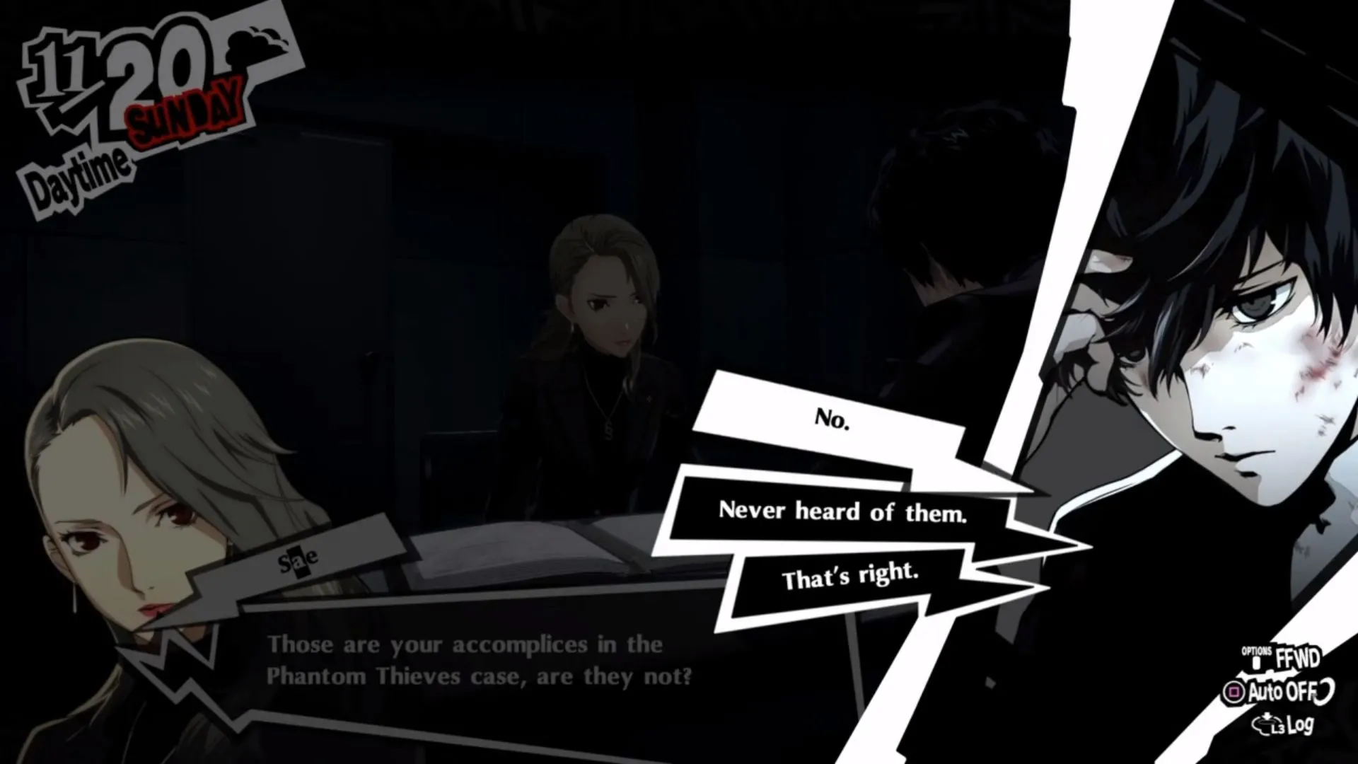 Lựa chọn đối thoại quan trọng với Sae Niijima trong Persona 5 Royal để tránh bad ending