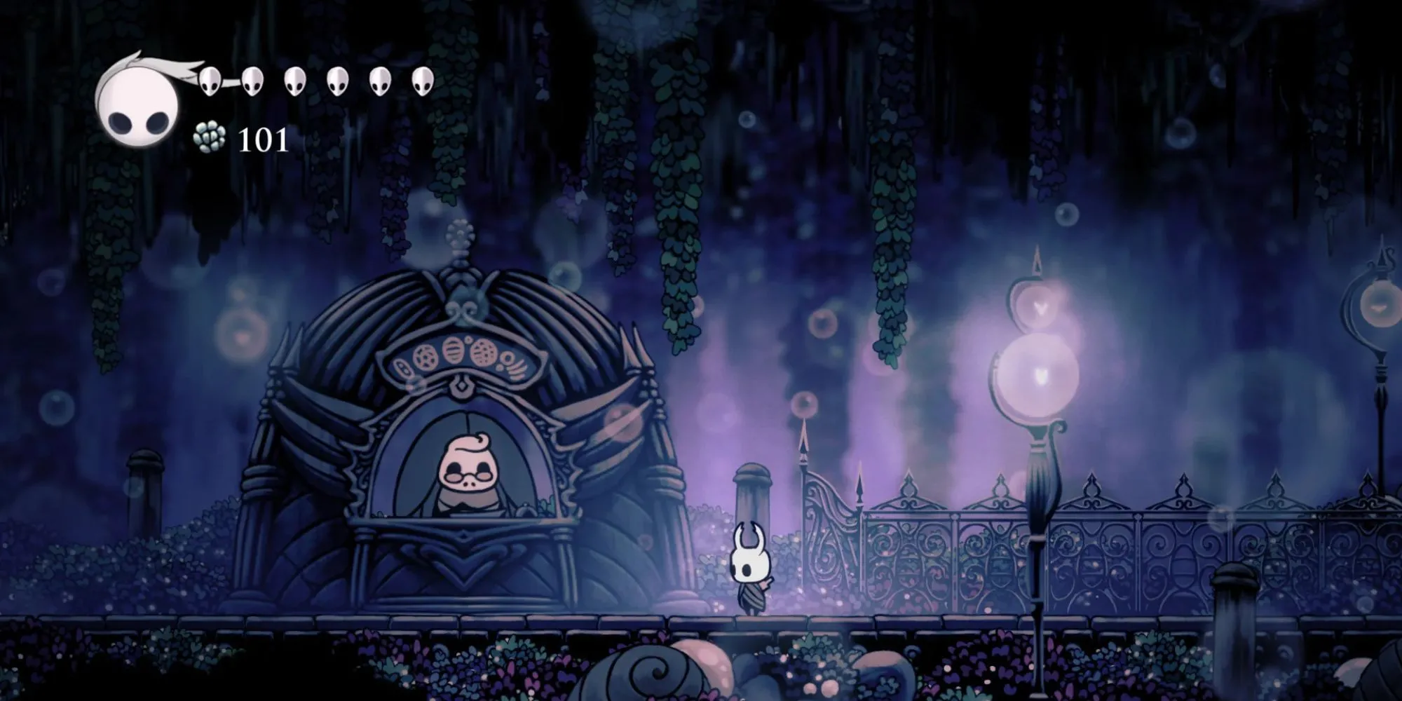 Millibelle nhân viên ngân hàng lừa đảo trong Hollow Knight