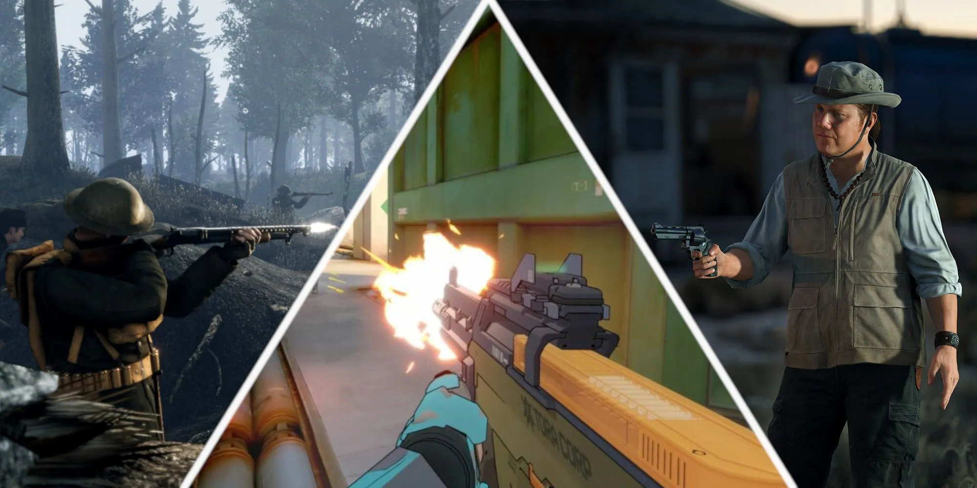 Minh họa chung về game bắn súng góc nhìn thứ nhất (FPS)