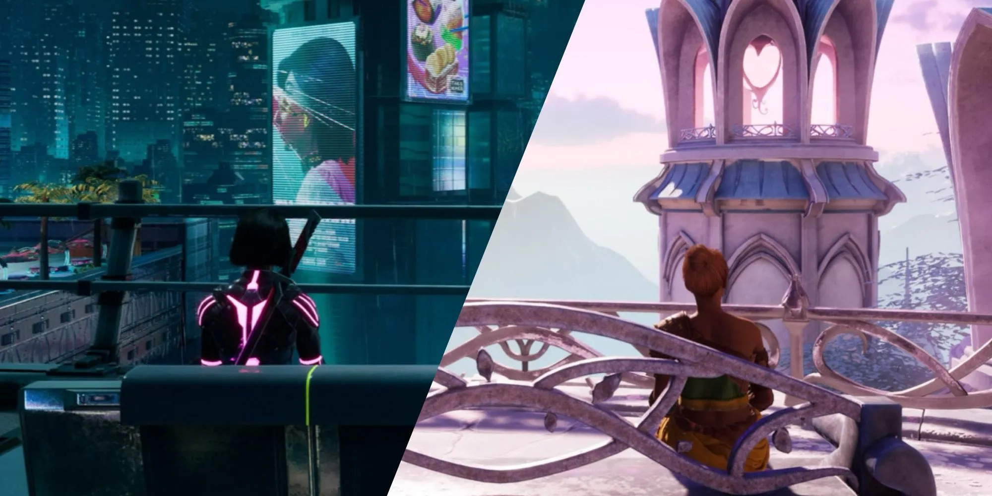 Mio và Zoe ngồi trên ghế dài nhận trophy Sisters A Tale Of Two Besties