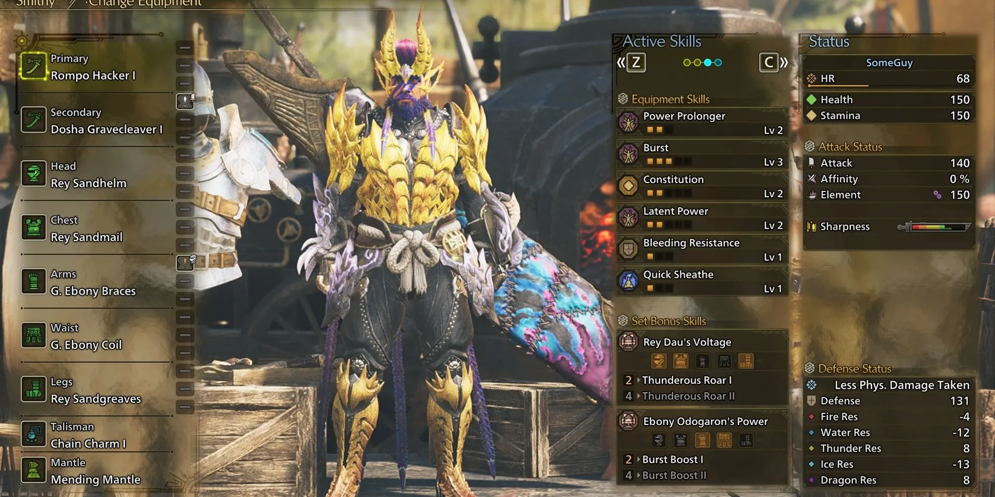 Build Kiếm Dài (Long Sword) Mạnh Mẽ Nhất Monster Hunter Wilds 1 Monster Hunter Wilds LS LR Build