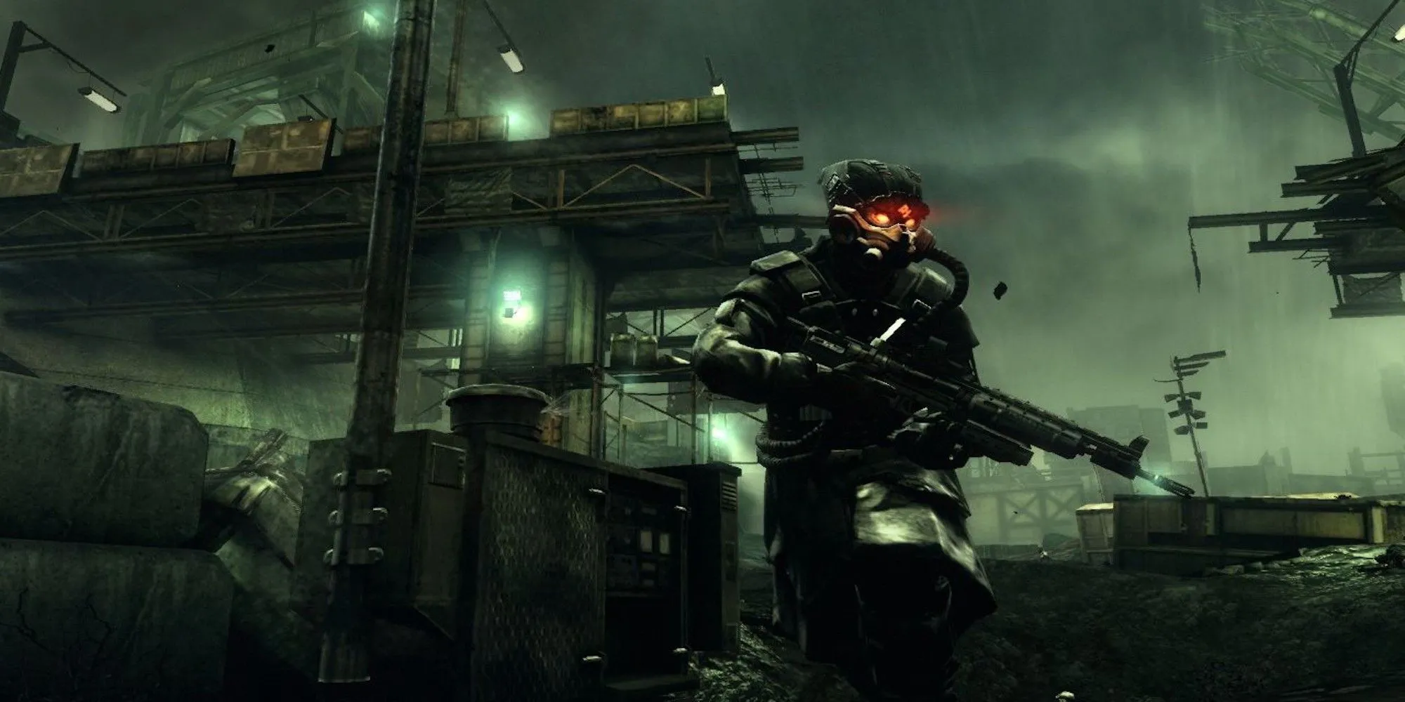 Một cảnh chiến đấu trong Killzone 2 trên hệ máy PS3