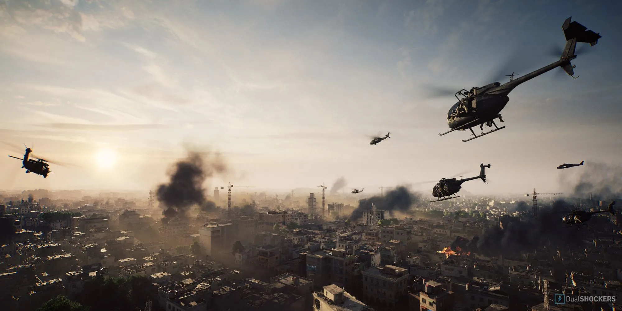 Top 8 vũ khí Delta Force: Black Hawk Down mạnh nhất chiến trường 1 Một cảnh giao tranh ác liệt trong chiến dịch Black Hawk Down của Delta Force