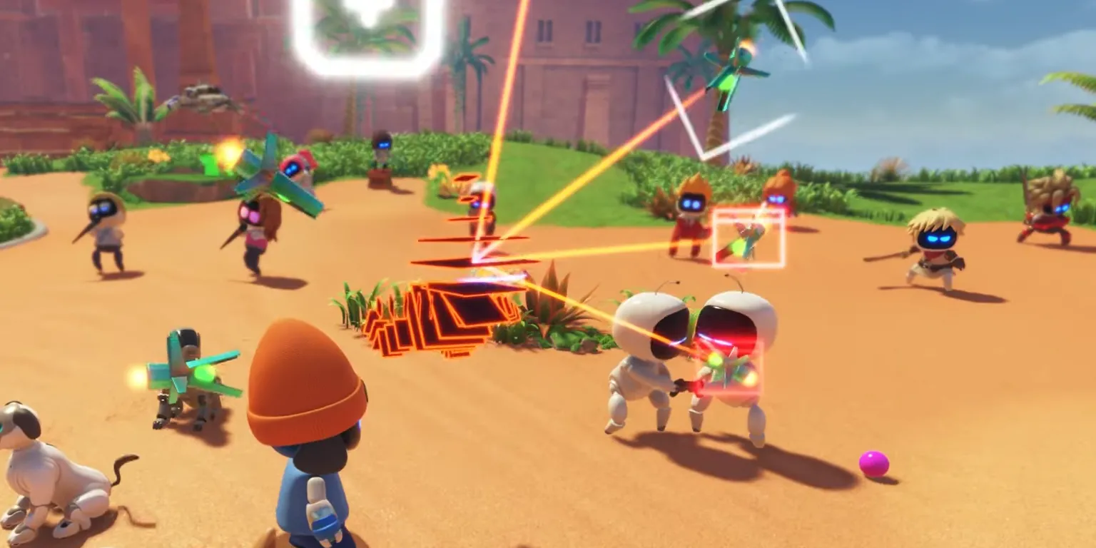 Một robot Rez trong game Astro Bot