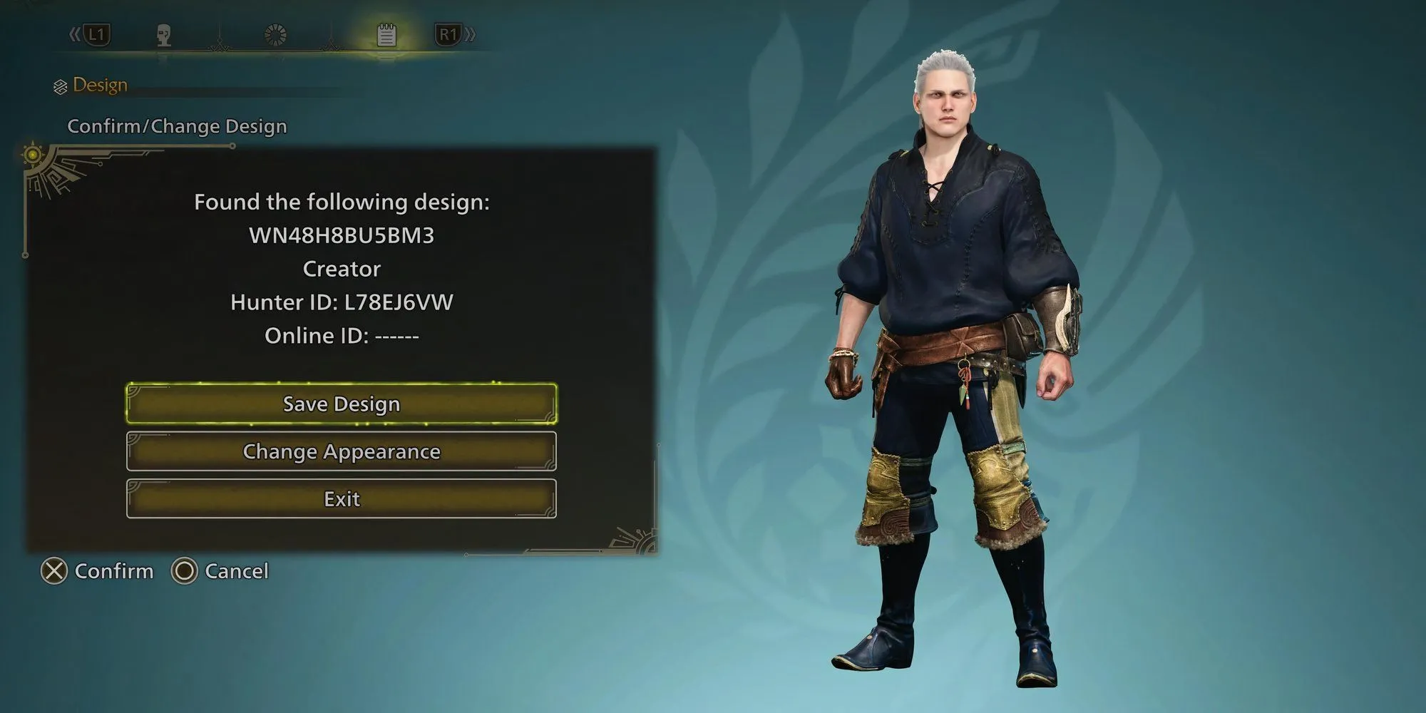 Một thợ săn trong Monster Hunter Wilds với trang bị chi tiết đang quan sát môi trường xung quanh