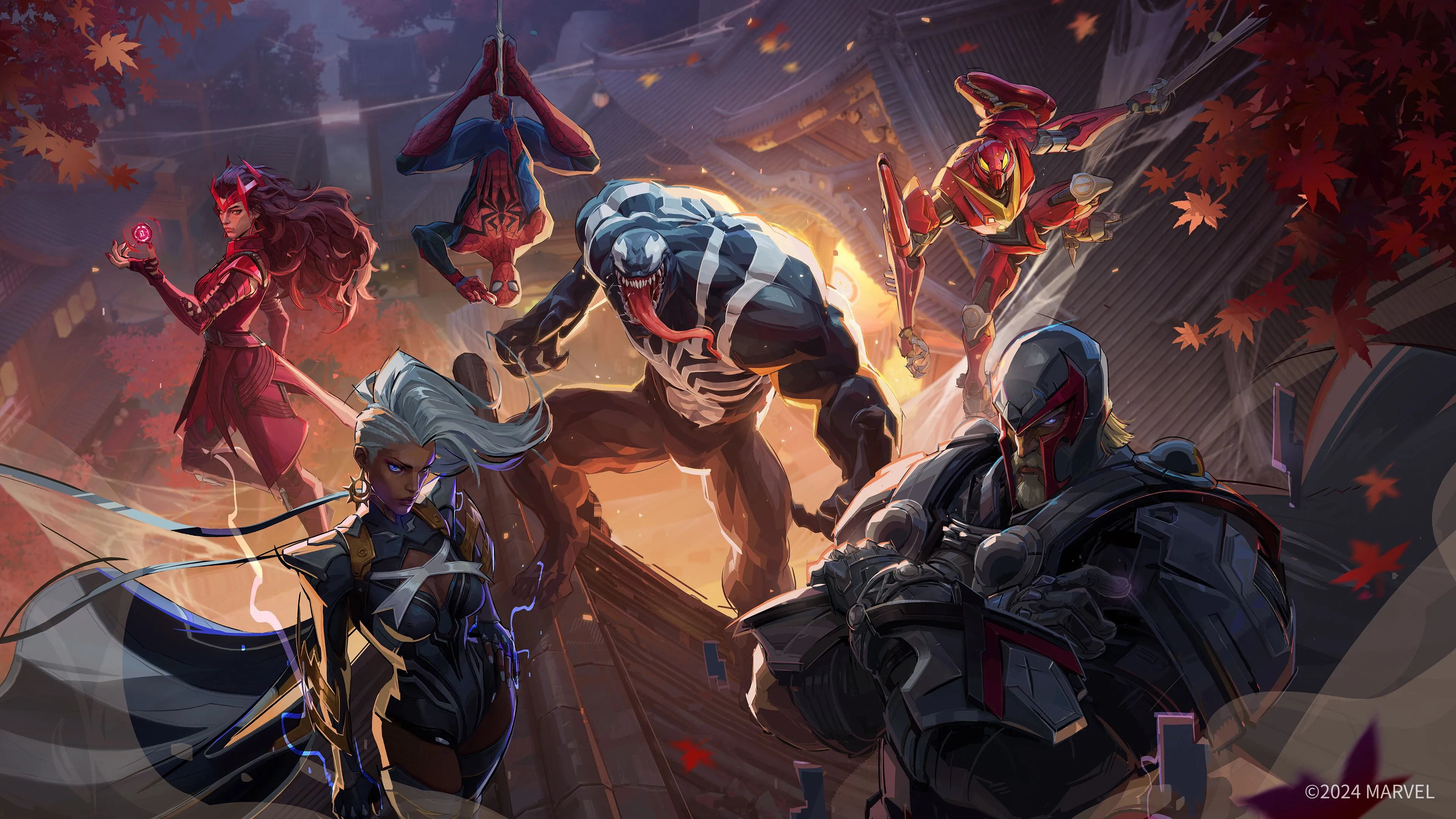 Một trận chiến 6v6 nảy lửa trong Marvel Rivals tại bản đồ Đế Chế Liên Ngân Hà Wakanda: Birnin T'Challa