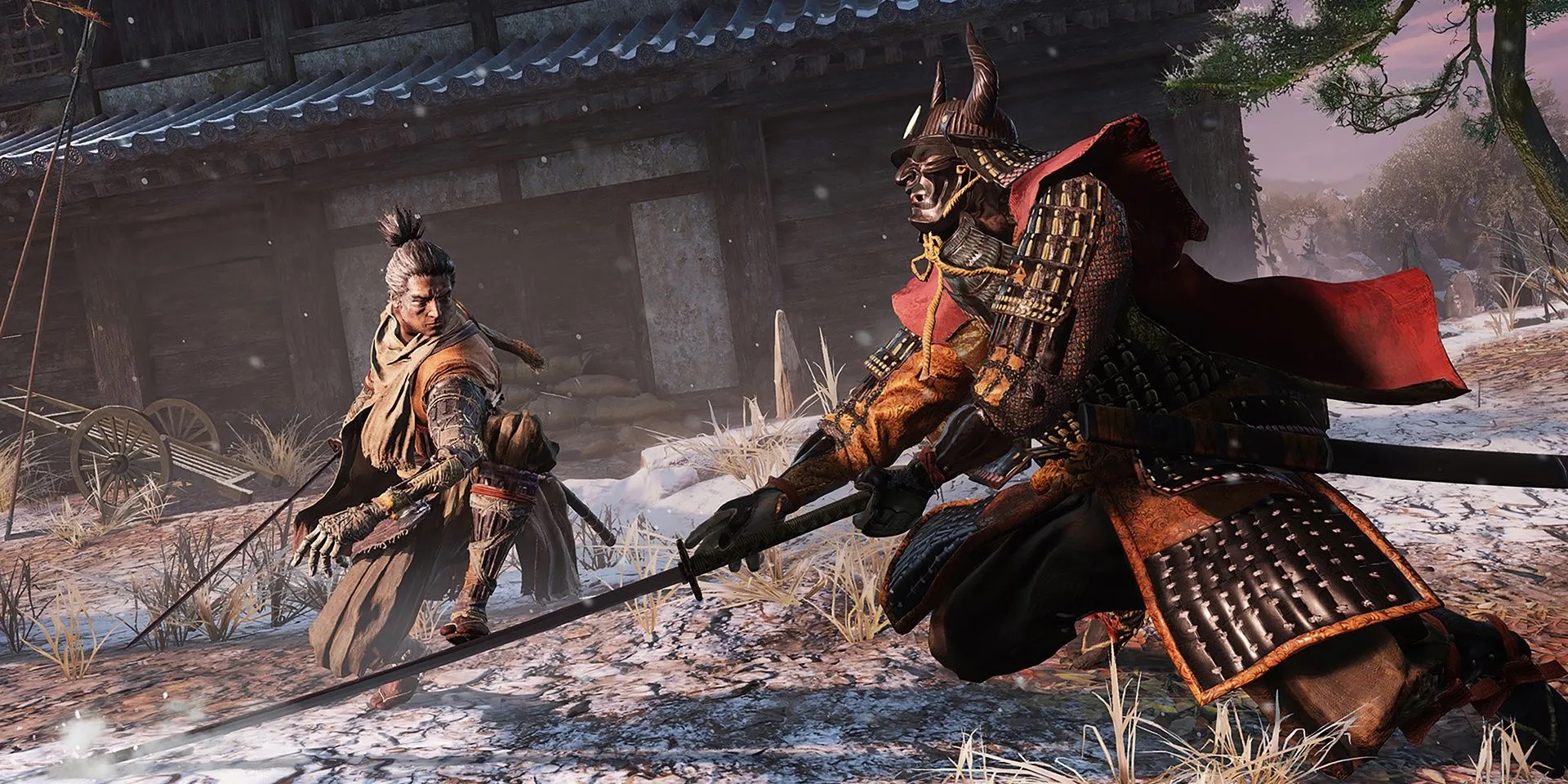 Người chơi thực hiện đòn phản công Mikiri trong Sekiro Shadows Die Twice