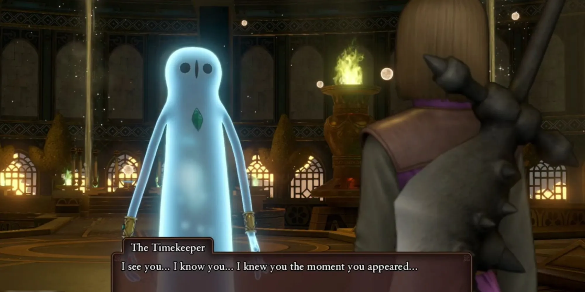 Nhân vật chính Luminary và khả năng du hành thời gian trong Dragon Quest XI
