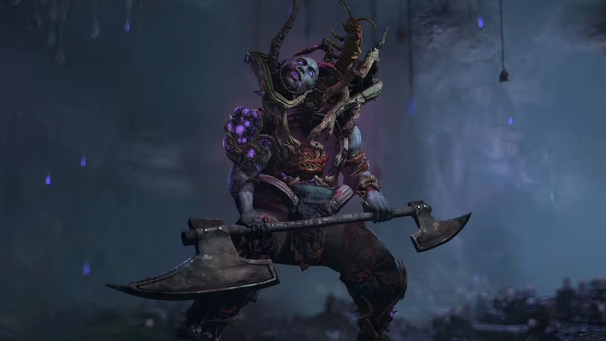 Nhân vật Diablo 4 trong bối cảnh u ám gợi nhớ Berserk