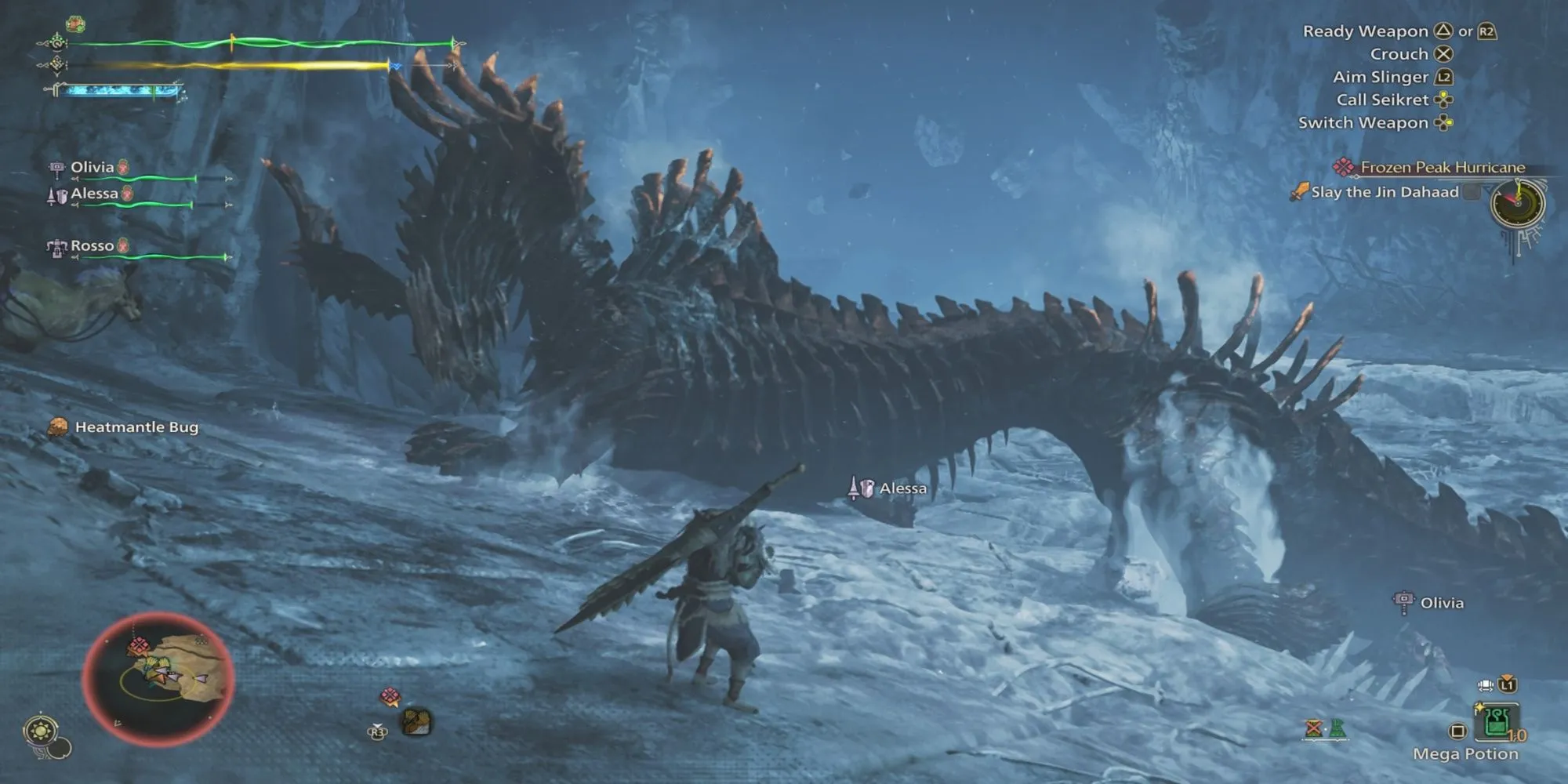 Nhân vật Jin trong Monster Hunter Wilds