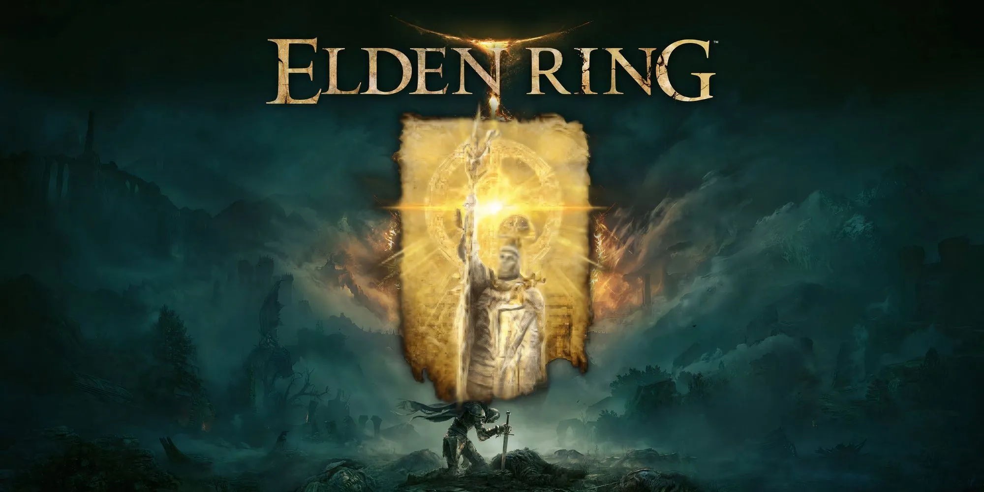 Nhân vật sử dụng Incantation Golden Vow tạo hiệu ứng tăng cường sức mạnh cho bản thân và đồng minh trong Elden Ring