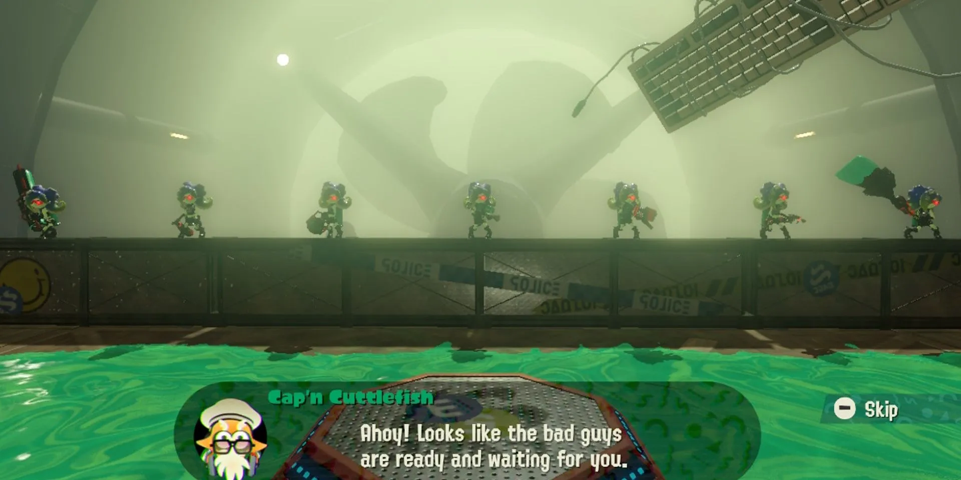 Những Octoling bị &quot;tẩy não&quot; tấn công trong màn Girl Power Station của Splatoon 2