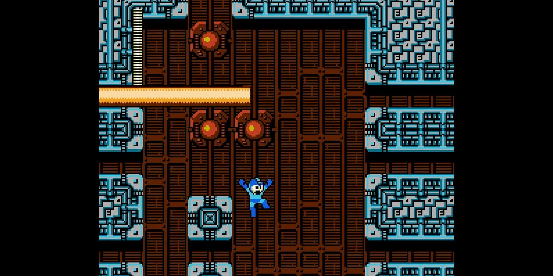 Những tia laser tử thần trong màn chơi Quick Man của Mega Man 2
