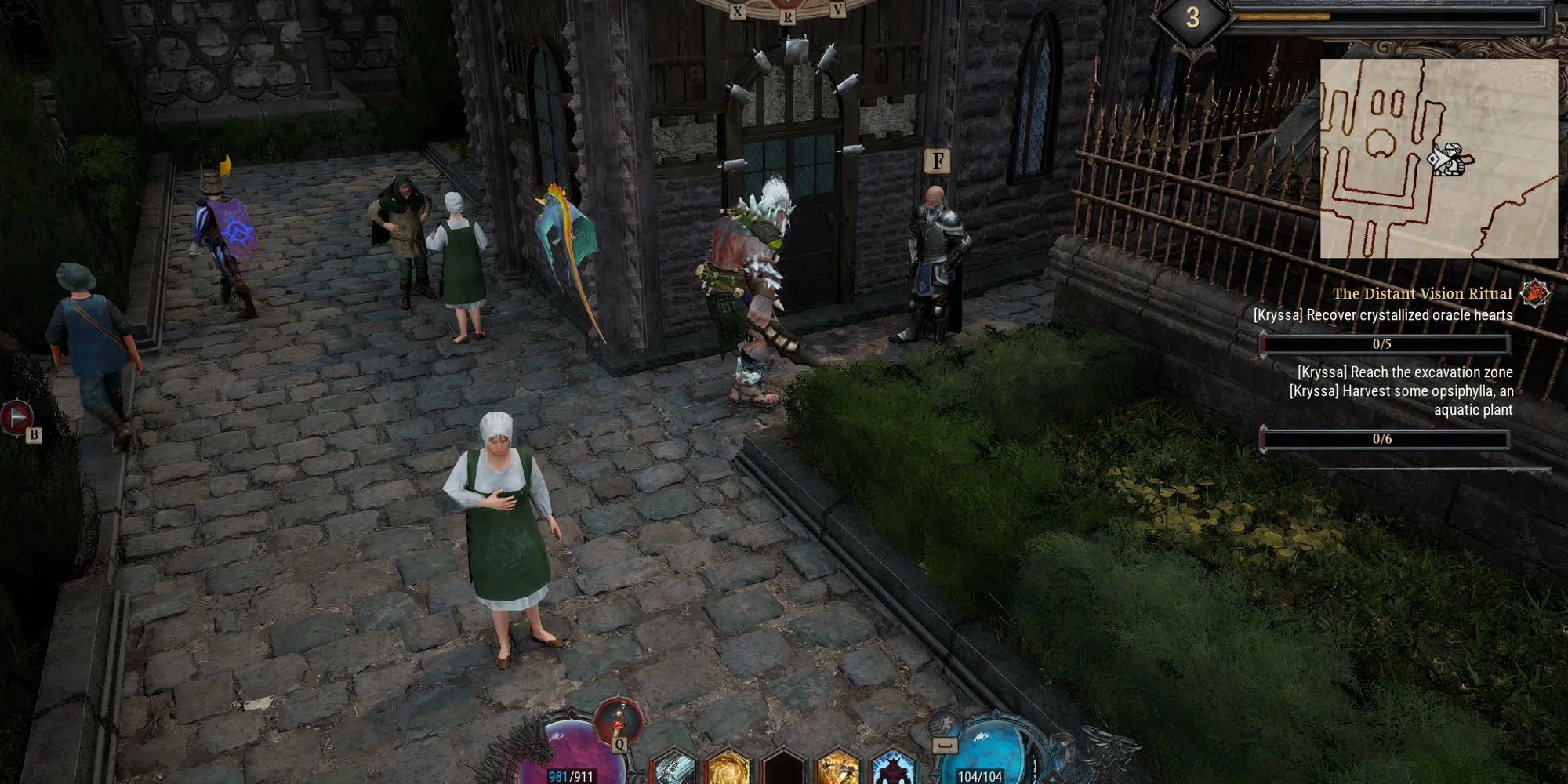NPC điều chỉnh độ khó trong Dragonkin The Banished tại The Order’s Garrison ở Montescail
