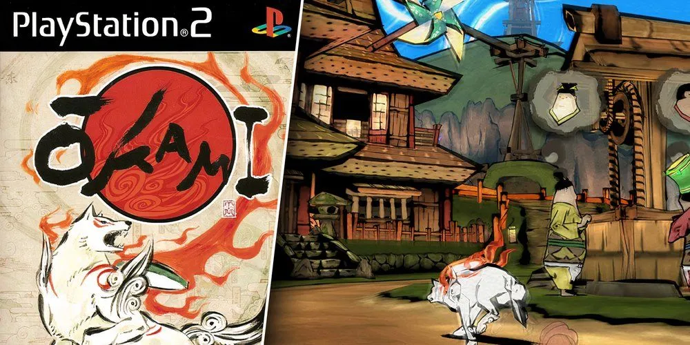 Okami PS2 - tuyệt tác đồ họa cel-shading phong cách thủy mặc Nhật Bản trường tồn với thời gian