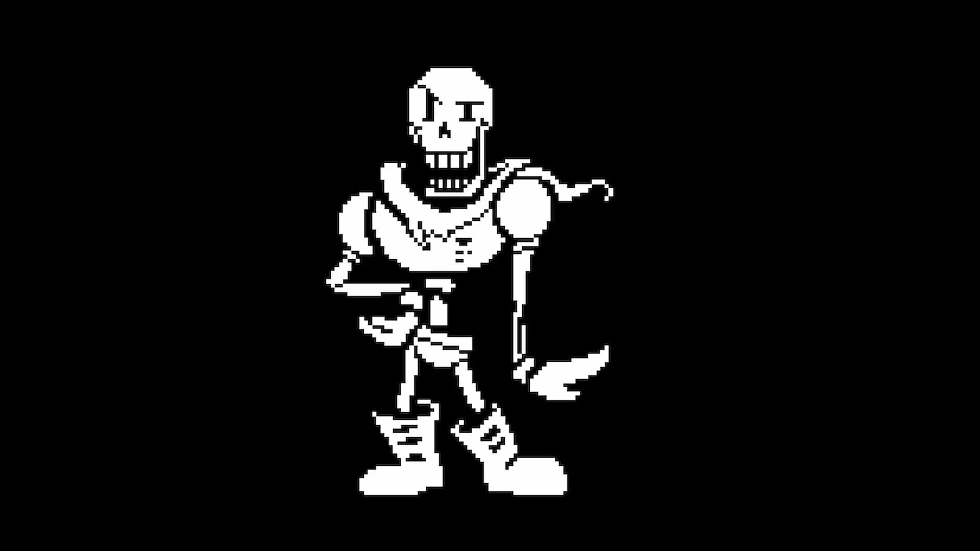 Papyrus trong trận chiến trùm ở Undertale