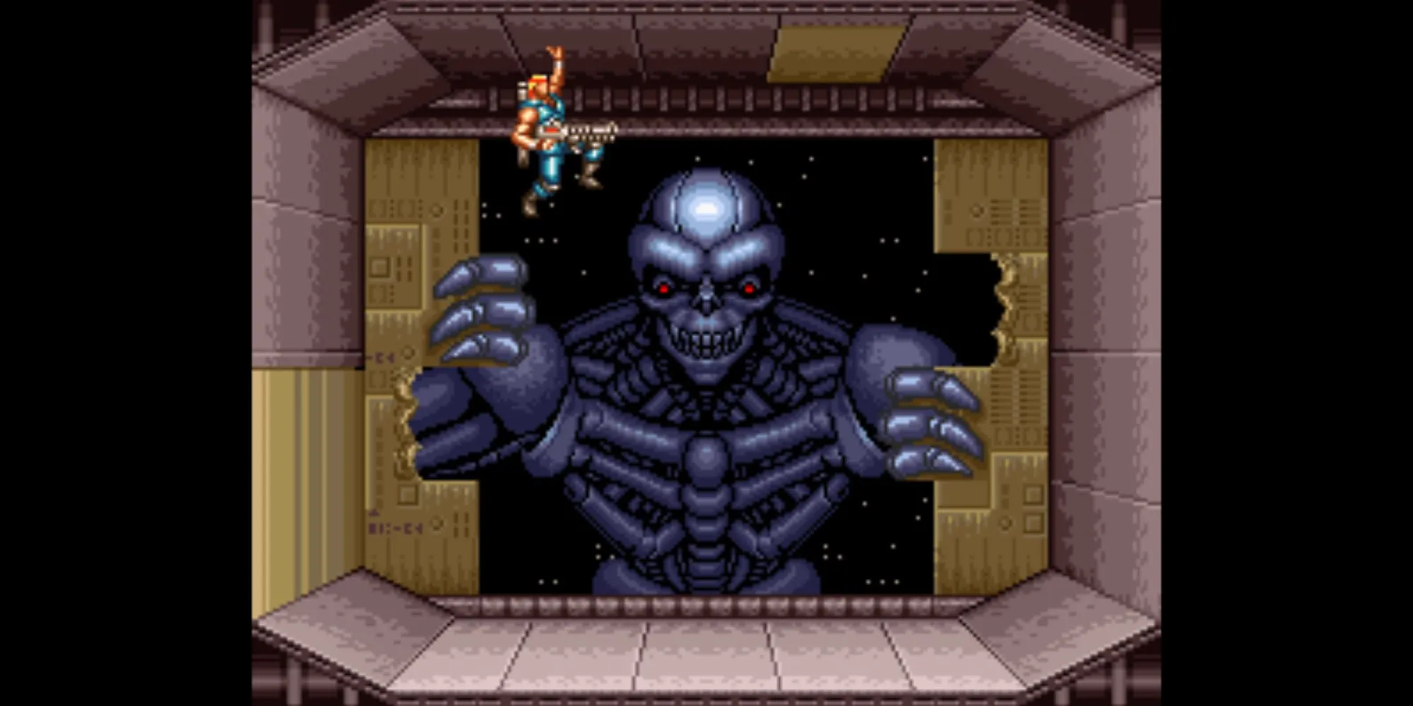 Pha hành động nảy lửa của Bill Rizer và Lance Bean trong Contra III The Alien Wars