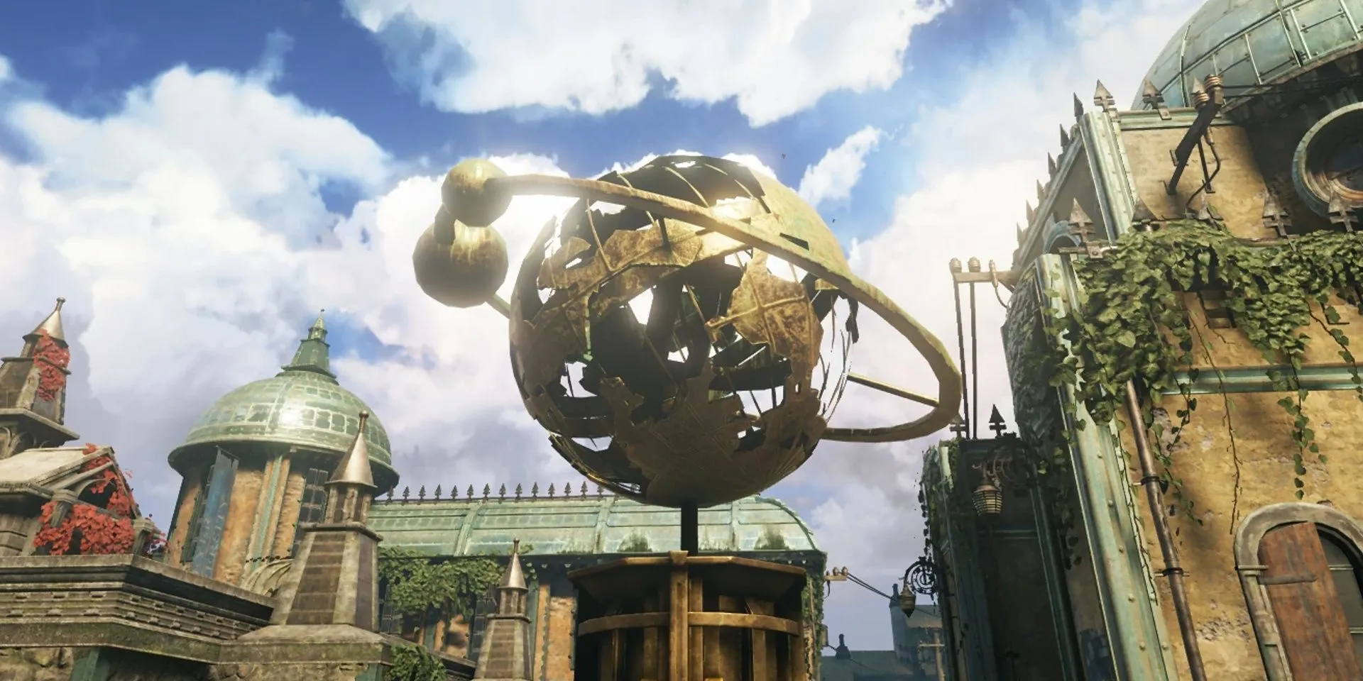 Quả địa cầu hiển thị hành tinh Sera tại Speyer trong Gears of War