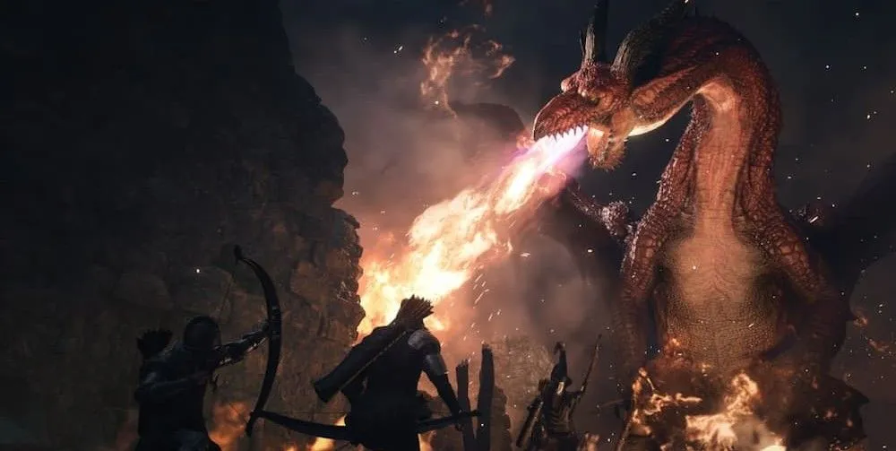 Rồng phun lửa, kẻ thù đáng sợ trong thế giới mở đầy hiểm nguy của Dragon's Dogma 2