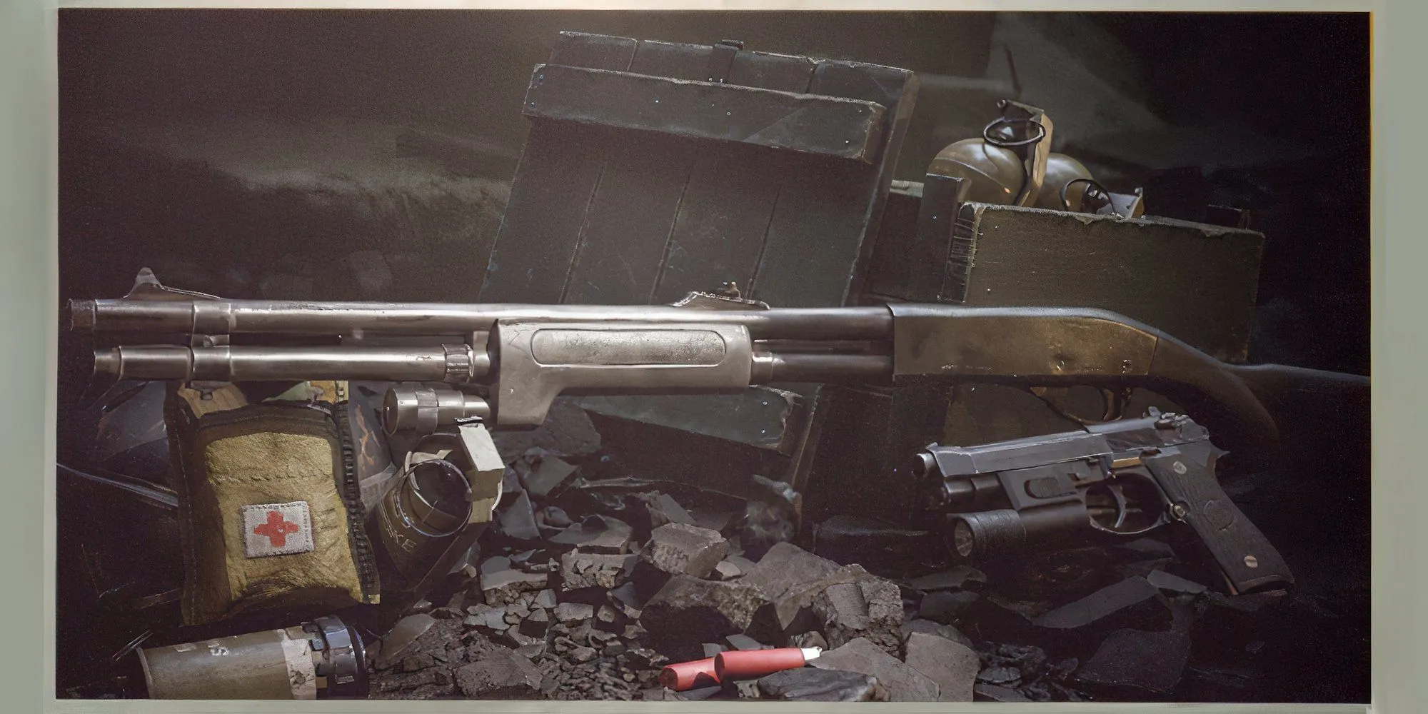 Shotgun M870 uy lực trong Delta Force Black Hawk Down