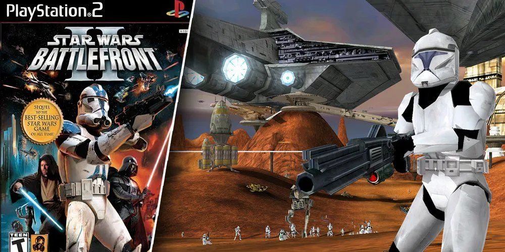 Star Wars Battlefront II (2005) trên PS2 - trải nghiệm chiến tranh giữa các vì sao kinh điển