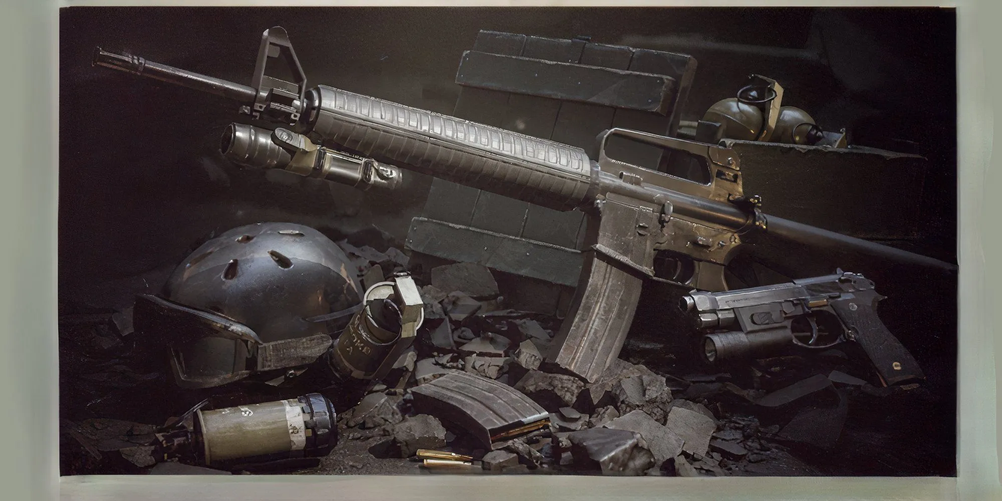 Súng trường tấn công M16A2 quen thuộc trong Delta Force Black Hawk Down