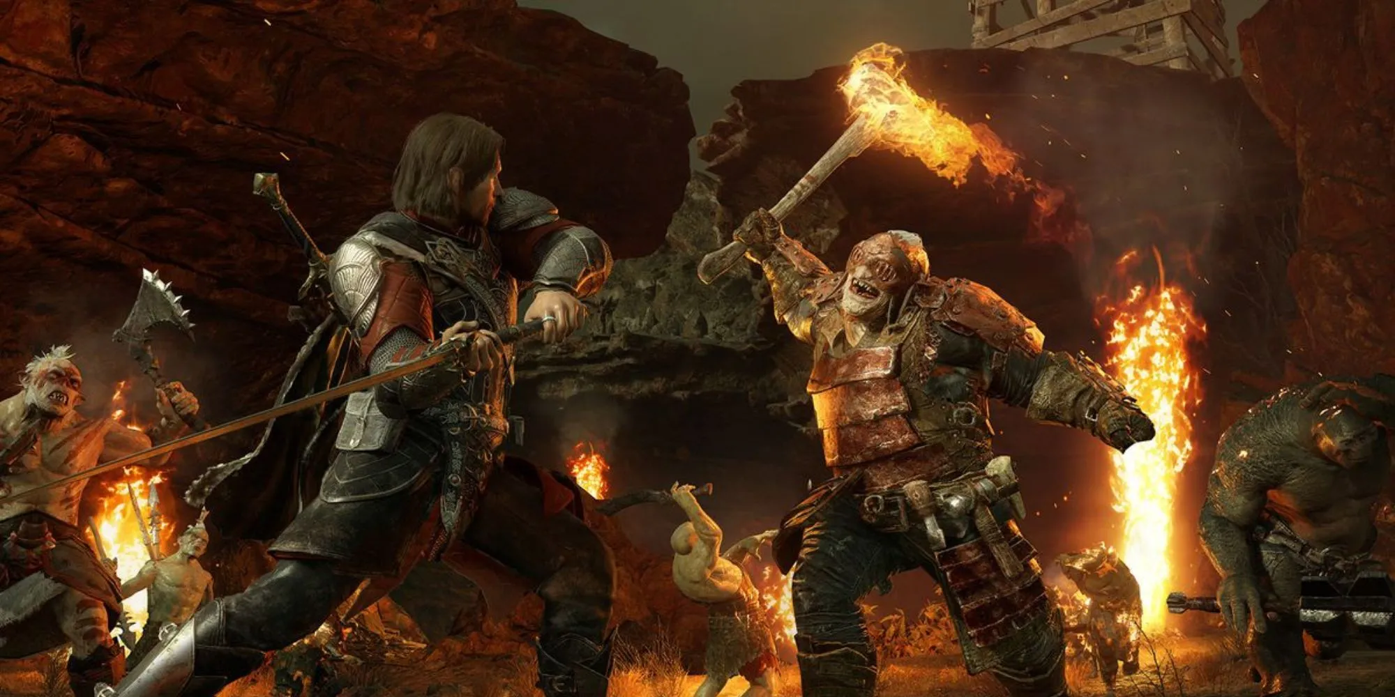Talion trong Middle-Earth: Shadow of War chuẩn bị cho một trận chiến khốc liệt với Orc