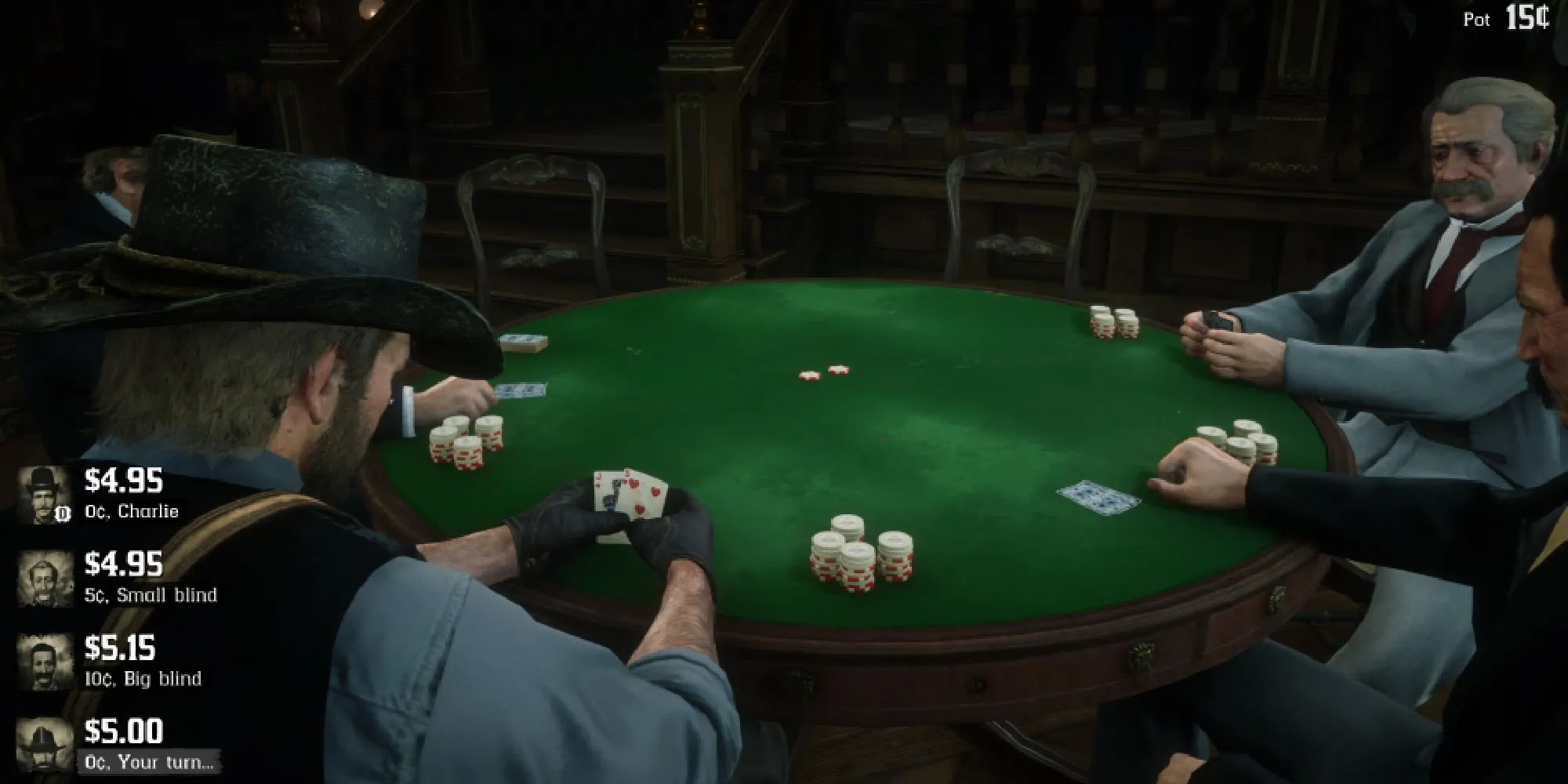 Tập trung vào các hoạt động phụ hấp dẫn trong Red Dead Redemption 2, như chơi bài poker