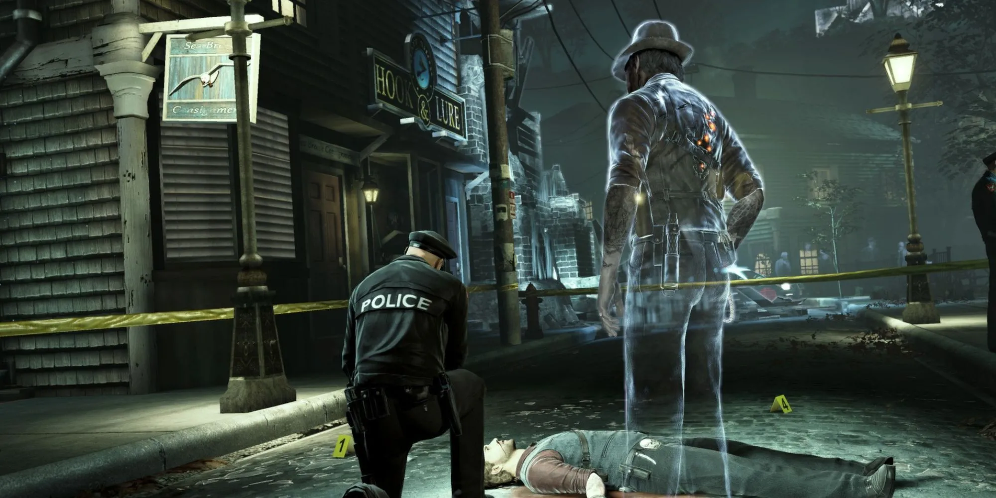 Thám tử Ronan O'Conner điều tra cái chết của chính mình trong Murdered Soul Suspect