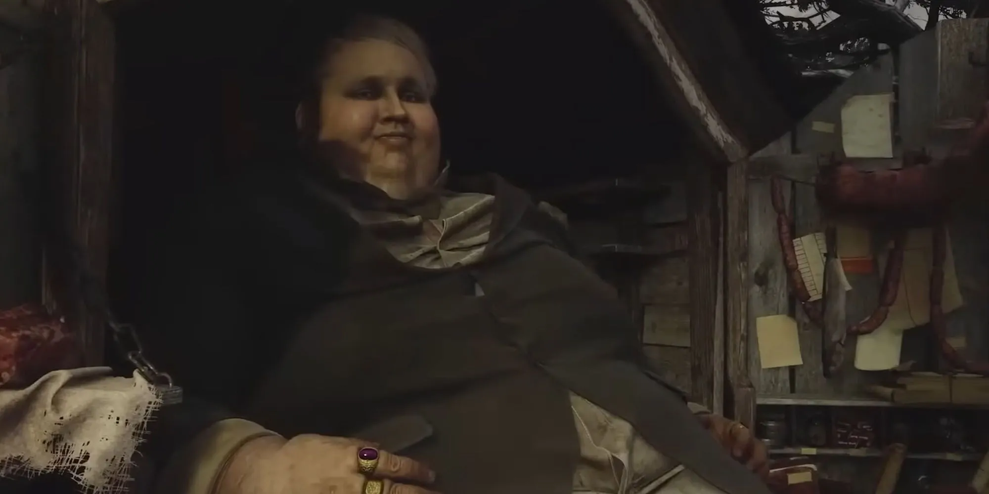 The Duke, thương nhân to béo với nụ cười bí hiểm trong Resident Evil Village