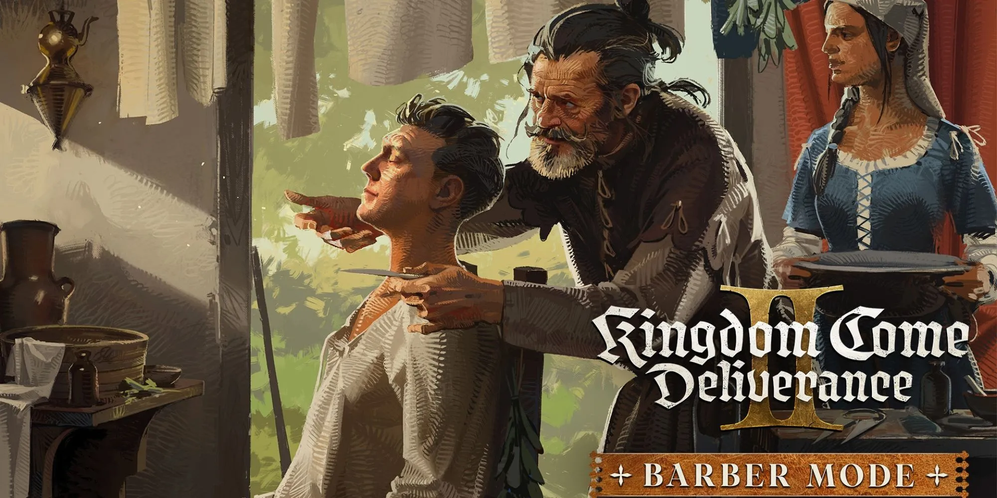Tính năng tùy chỉnh kiểu tóc mới cho nhân vật Henry trong KCD2 Patch 1.2
