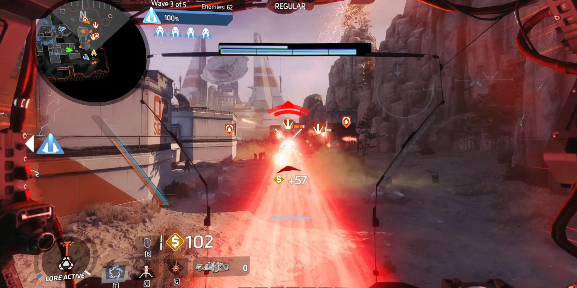 Titan Ion sử dụng Laser Core trong Titanfall 2 - minh chứng cho gameplay FPS đặc sắc