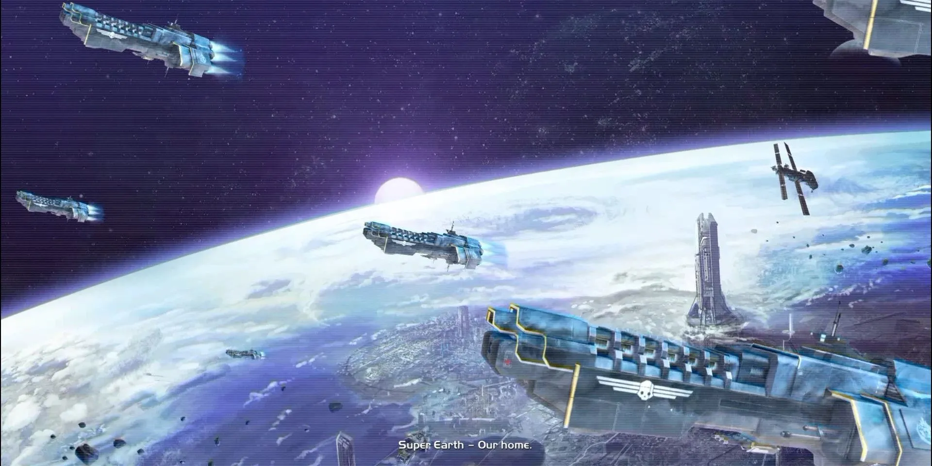 Toàn cảnh Super Earth, trung tâm của Liên bang trong Helldivers