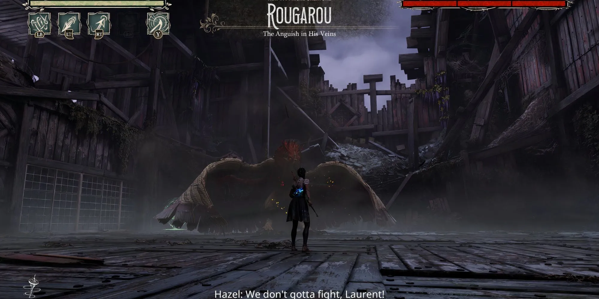 Trận chiến đấu tay đôi với boss Rougarou trong South of Midnight