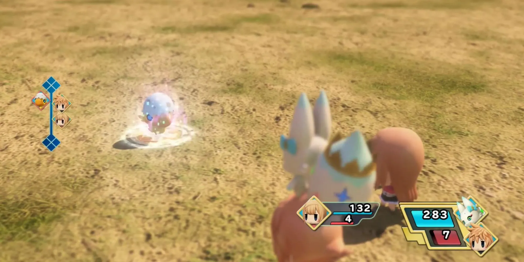 Trận chiến World of Final Fantasy với cơ chế Stack và thanh ATB dọc