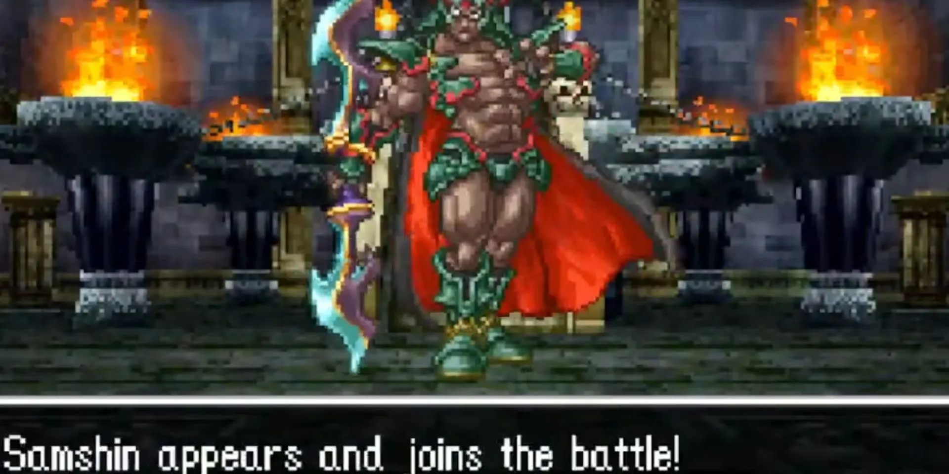 Triệu hồi Samshin trong Dragon Quest 6