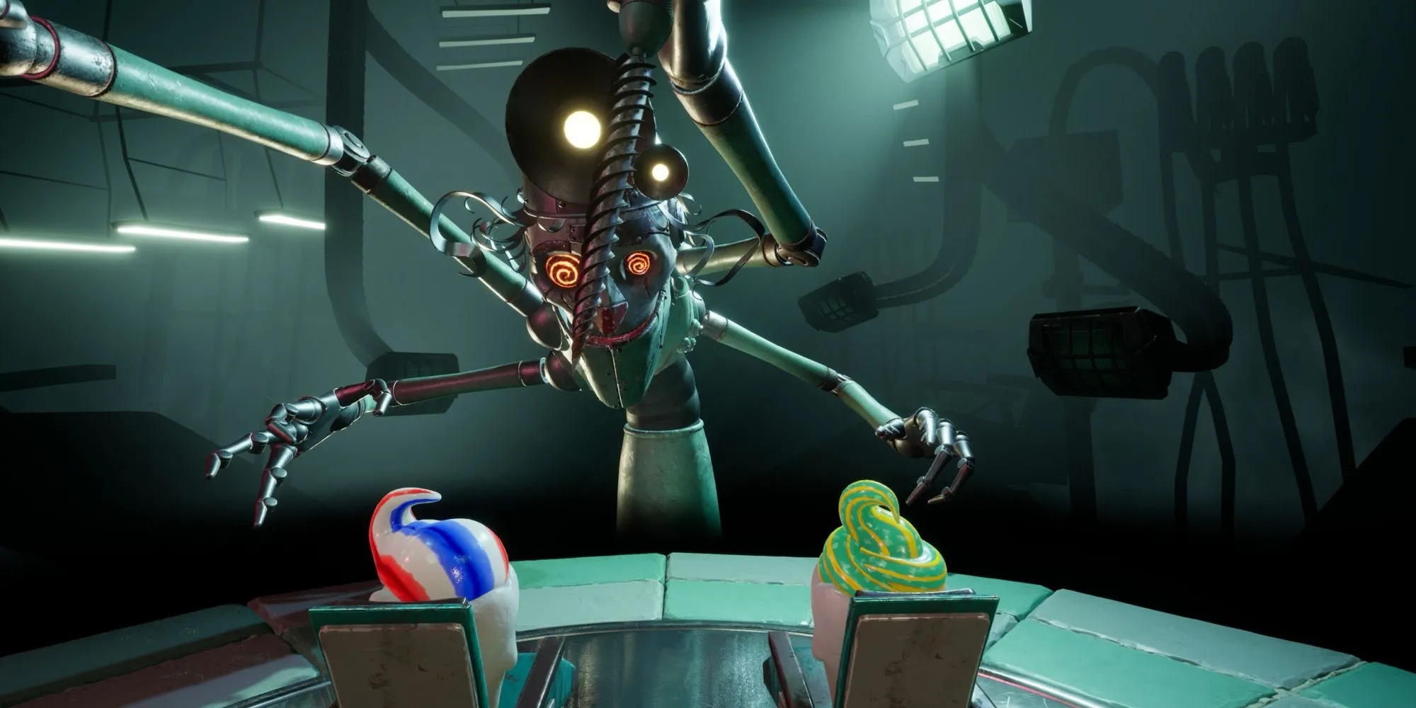 Trùm The Dentist trong Split Fiction, một nha sĩ robot đáng sợ