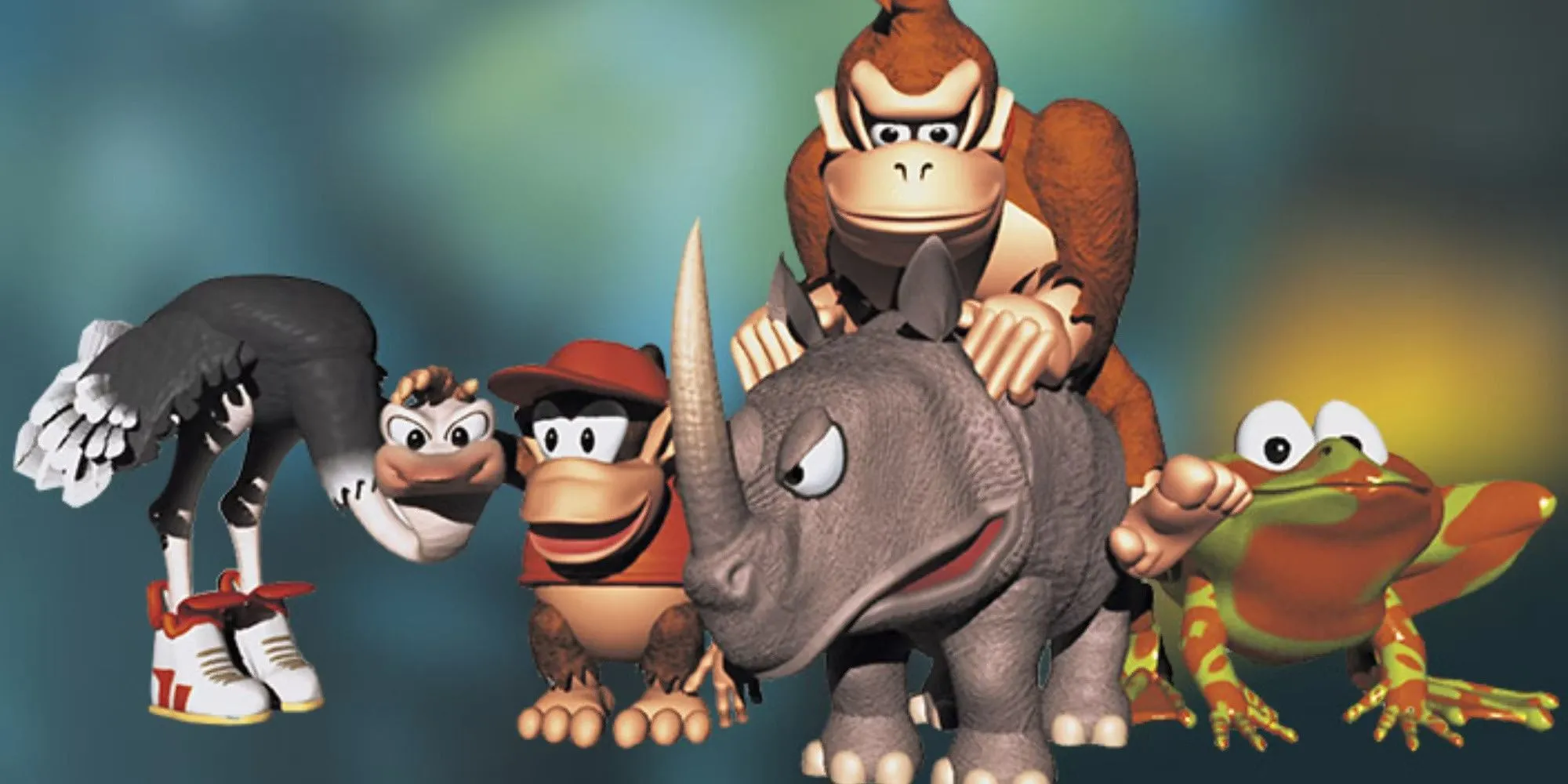 Tuyển tập các loài động vật có thể cưỡi trong game Donkey Kong Country