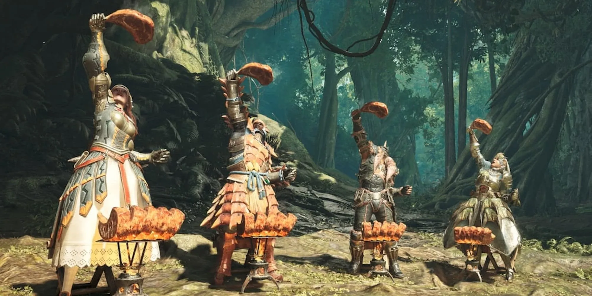 Vật phẩm Bếp nướng di động (Portable BBQ Grill) trong Monster Hunter Wilds