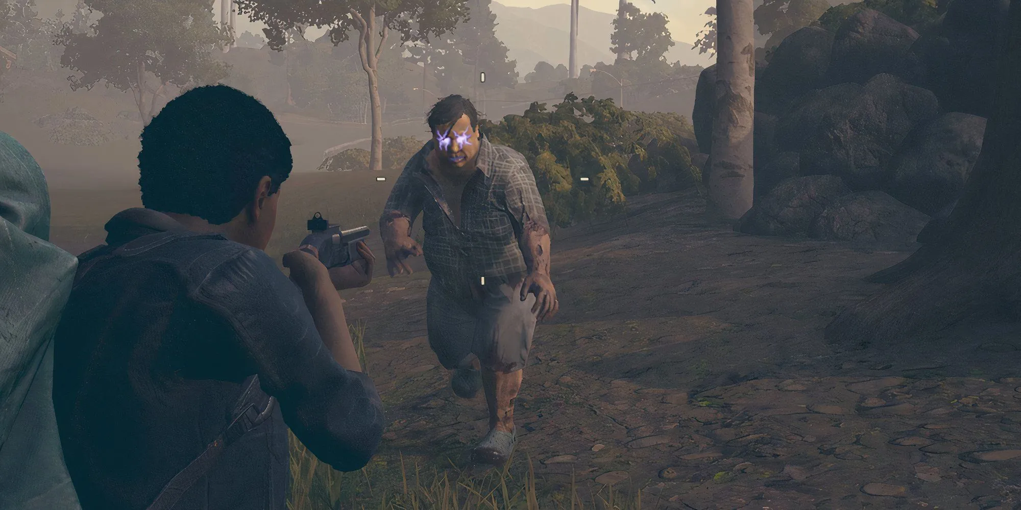 Zombie đang tiến đến gần căn cứ trong State of Decay 2, minh họa nguy cơ từ đại dịch xác sống