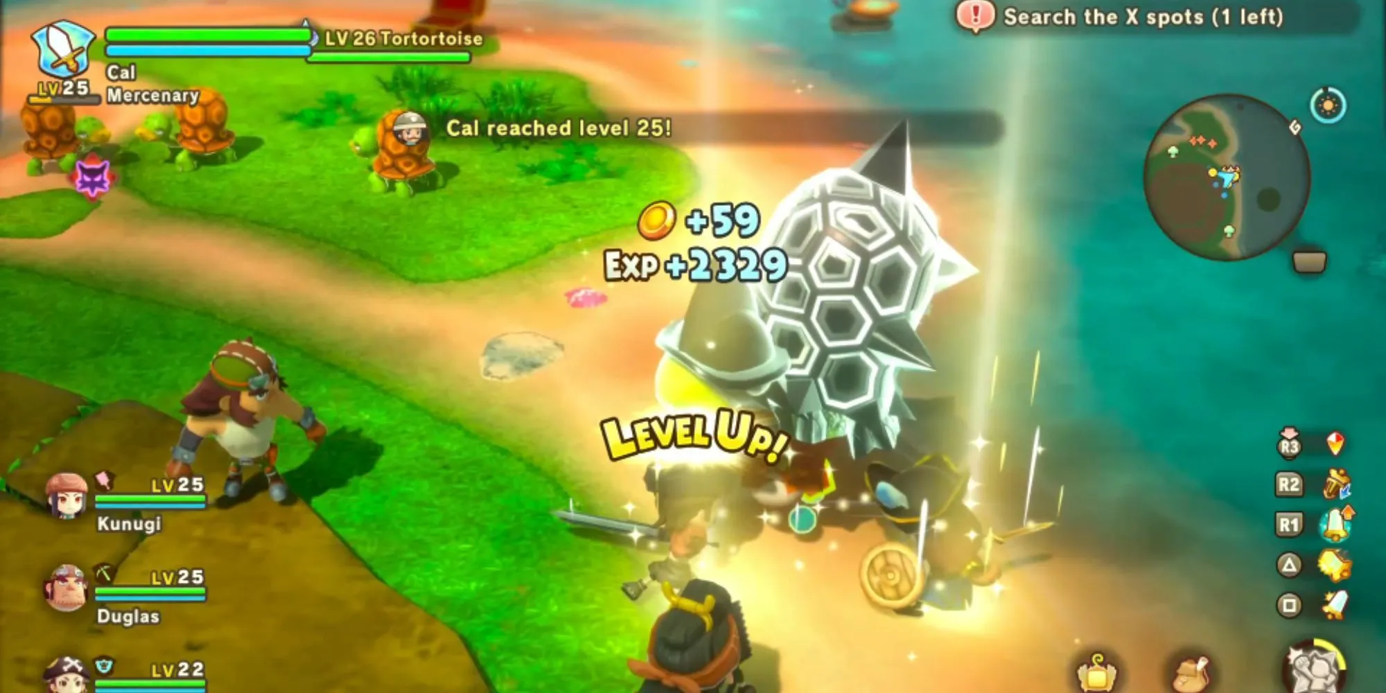 Đánh boss trong Fantasy Life I
