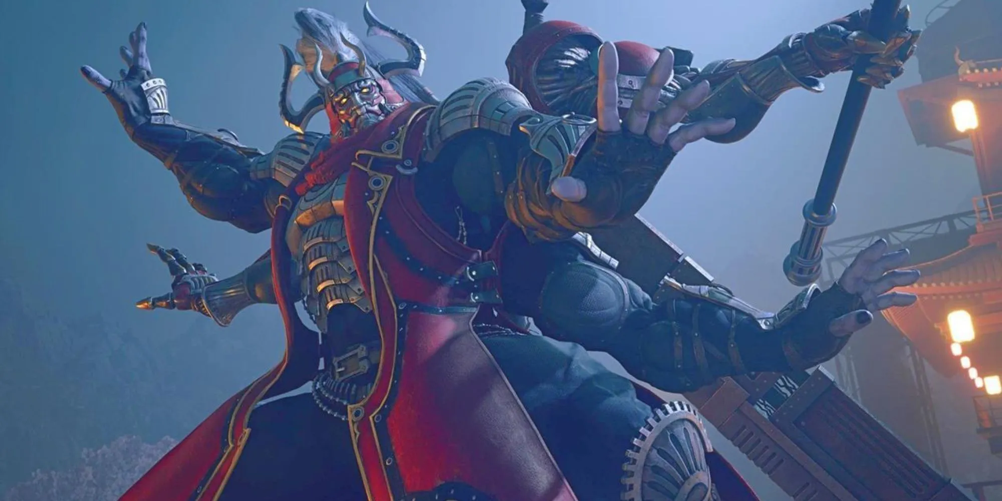 Gilgamesh trong trang phục samurai, thường gắn liền với các vật phẩm mạnh mẽ như Genji Glove trong series Final Fantasy